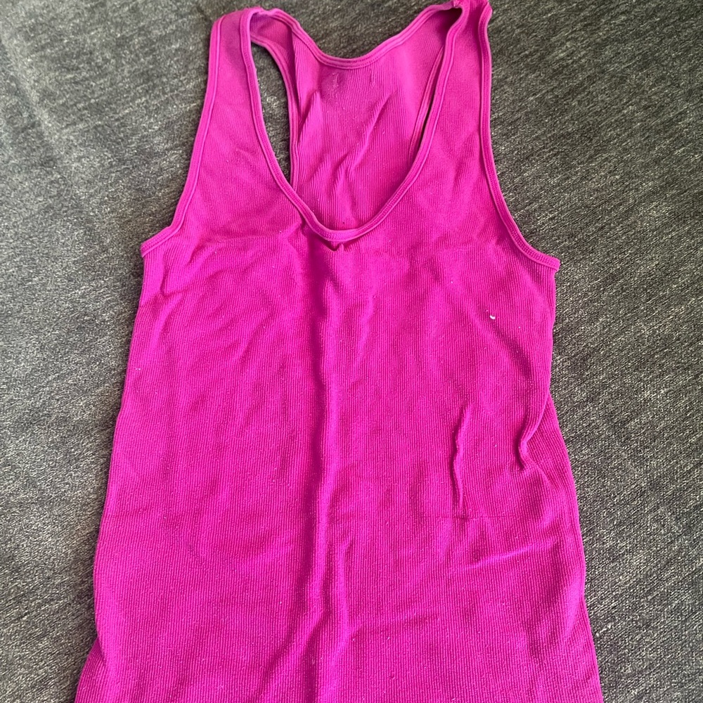 Pink top